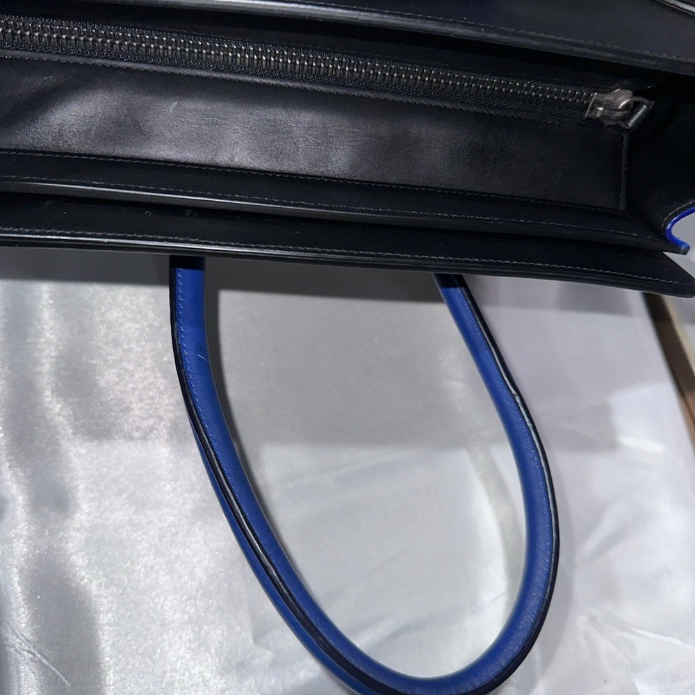 Celine Blue and Black Women's Bag - Picture 8 of 12